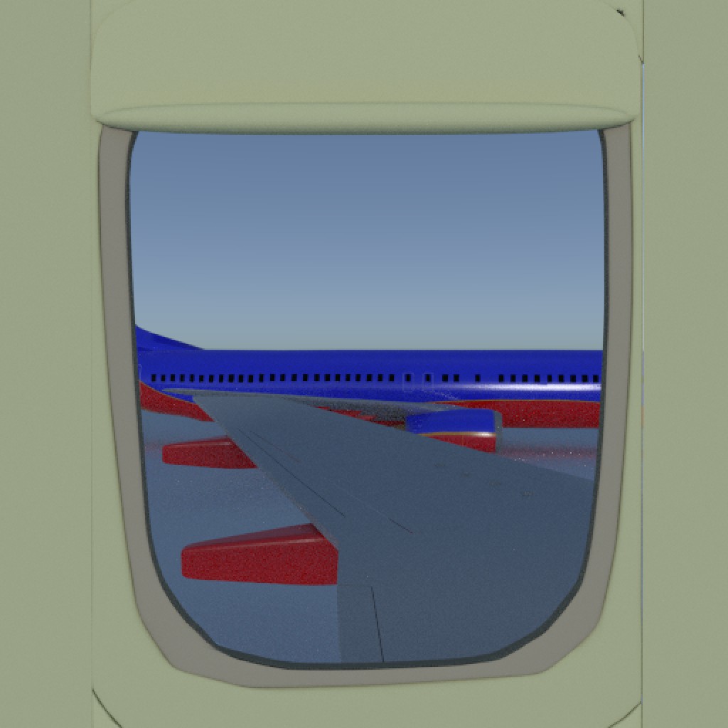 737-400 Window View preview image 1